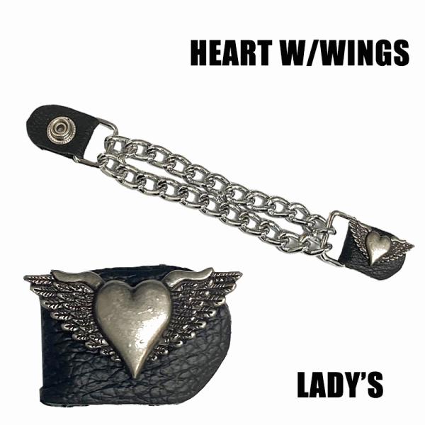 【Chain Reaction】レディース　チェーンベストエクステンダー『Heart w/Wings...