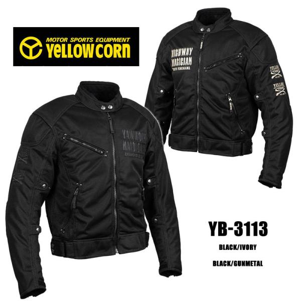 YELLOW CORN　イエローコーン　MESH JACKET　メッシュジャケット　ライディングジャ...