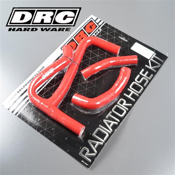 ◇RM-Z250/'10 DRC シリコン ラジエターホースキット レッド 展示品 (D47-01-...