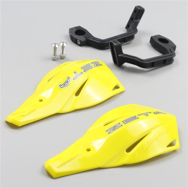 ◇展示品 ZETA MX スティングレイ ハンドガード/ナックルガード YELLOW/イエロー(ZE...