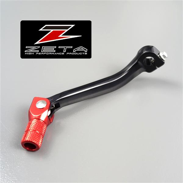 ◇RM-Z250/'07-'22 ZETA 鍛造シフトレバー レッド 展示品 (ZE90-4212)...