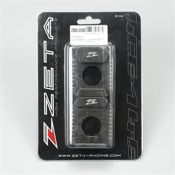 ◇GSX-R600/750 '11-'19 ZETA リアアクスルブロック チタンカラー 展示品 (...