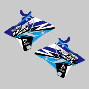 YZ125.YZ250新品FRフェンダーデカール新品付 フロントフェンダーデカール ヤマハ YZ125 YZ250 2022 2023 2024 2025