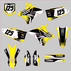 フロントフェンダーデカール ヤマハ YZ125 YZ250 '15-'21