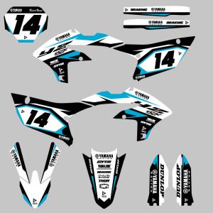 YZ125.YZ250新品FRフェンダーデカール新品付 フロントフェンダーデカール ヤマハ YZ125 YZ250 '15-'21/ YZ125X