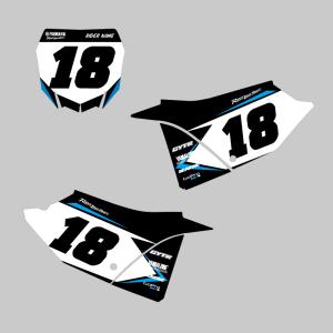 YZ125.YZ250新品FRフェンダーデカール新品付 フロントフェンダーデカール ヤマハ YZ125 YZ250 '15-'21/ YZ125X