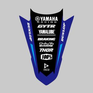 フロントフェンダーデカール ヤマハ YZ125 YZ250 '15-'21/ YZ125X