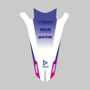 YZ125.YZ250新品FRフェンダーデカール新品付 2023 2024 YAMAHA REAR FENDER GRAPHIC MX YZ125 YZ250 21MIL GLOSS