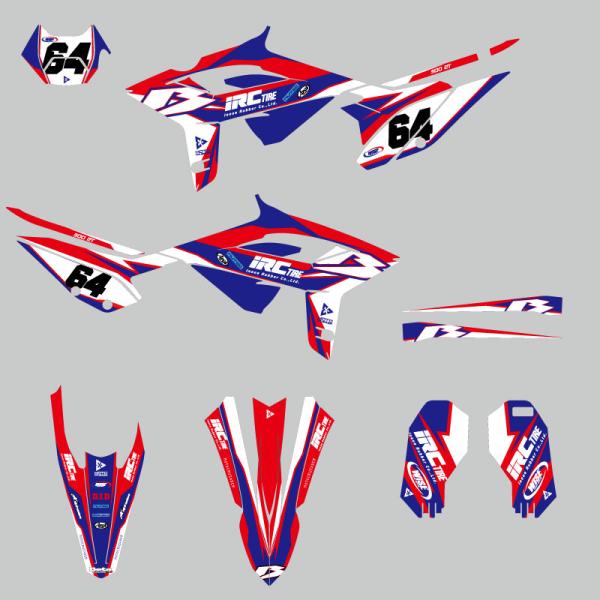 セミオーダー グラフィックデカール フルキット　Beta RR 2020 2021 2022