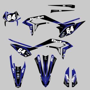セミオーダー グラフィックデカール フルキット　Beta X-trainer 2023｜motocrusader