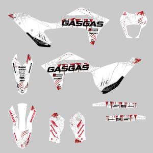 セミオーダー グラフィックデカール フルキット GASGAS EC 2024 : Moto