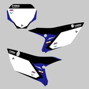 フロントフェンダーデカール ヤマハ YZ125 YZ250 2022 2023 2024