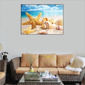 ダイヤモンド刺繍 キット ヒトデ 貝 海 ビーチ 砂浜 壁に貼るフレーム ビーズ絵画 Diy 手作りモダン 手芸キット 壁飾り 図案 簡単 ツール インテリア Mcxy66 本江産業 通販 Yahoo ショッピング