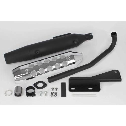 SP TAKEGAWA SP武川 SSSマフラー メッキプロテクター スーパーカブ110(JA59)