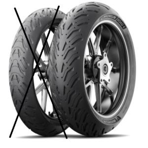 ☆MICHELIN ROAD6 ミシュラン ロード6 120/70ZR17 58W 180/55ZR17 73W