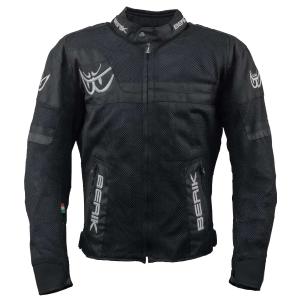 BERIK ベリック アイズグランデロゴフーディーパーカー 211338 BLACK