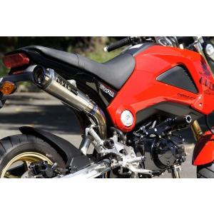 OVER オーヴァー GP-PERFORMANCE RS-R フルチタン アップマフラー GROM(13-15)｜motoism