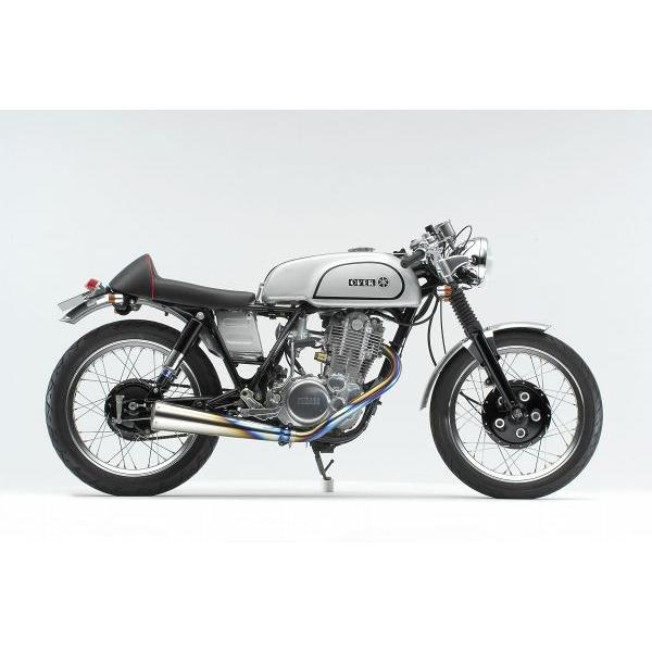OVER オーヴァー チタンメガホン　MANXタイプ マフラー SR400・SR500