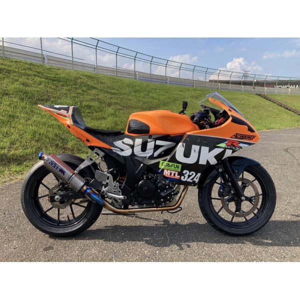 OVER オーヴァー TT-Formula Racing フルチタンマフラー GSX-R150