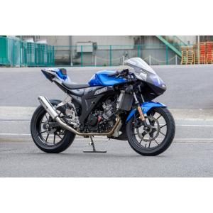 OVER オーヴァー SESMIC-mini Racing ステンアルミマフラー GSX-R150｜motoism