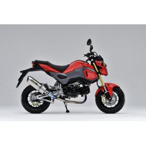 OVER オーヴァー TT-Formula RS フルチタンマフラー GROM(-20)｜motoism