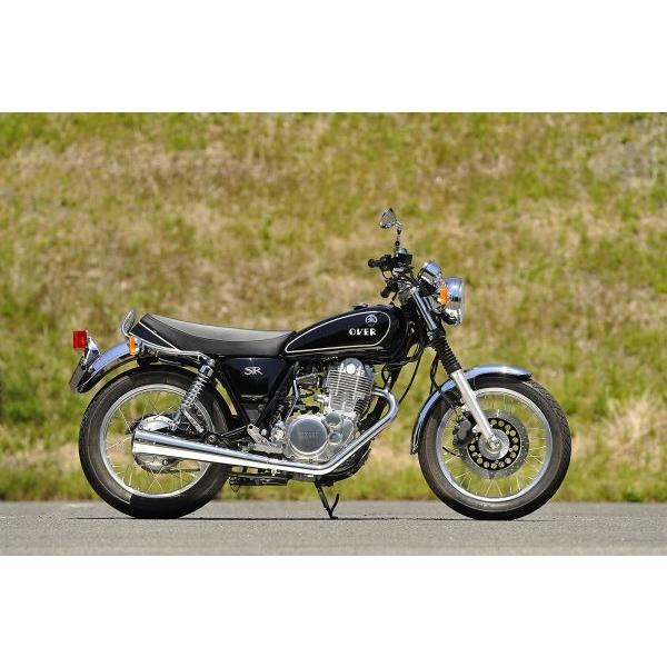 OVER オーヴァー SSメガホンマフラー SR400(FI)