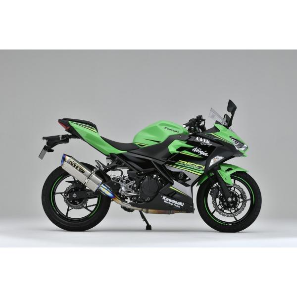 OVER オーヴァー TT-Formula RS フルチタン スリップオンマフラー Ninja250...