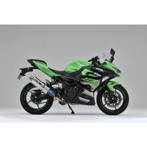 OVER オーヴァー TT-Formula フルチタン 2-1 マフラー Ninja400 (18-22)｜motoism