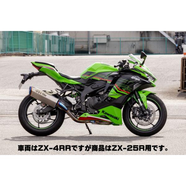 OVER オーヴァー TT-Formula RS フルチタン 4-2-1マフラー ZX-25R SE...