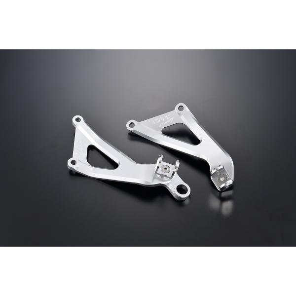 OVER オーヴァー アルミビレット マフラー/タンデムステー シルバー Ninja ZX-25R ...