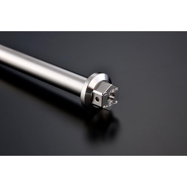 OVER Racing×KOOD クロモリ リアアクスルシャフト Φ20xL300 Z1/Z2