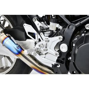 OVER オーヴァー バックステップ 4ポジション Type2 シルバー Z900RS(18-26)｜motoISM