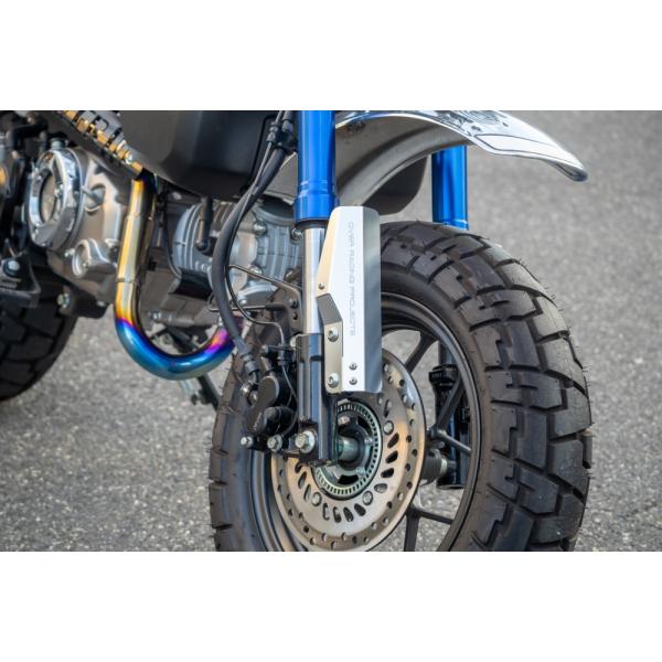 OVER オーヴァー フォークガード シルバー MONKEY125・GROM・DAX125