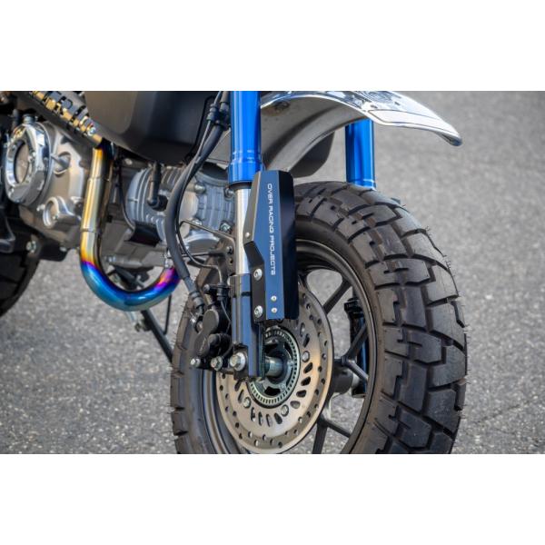 OVER オーヴァー フォークガード ブラック MONKEY125・GROM・DAX125