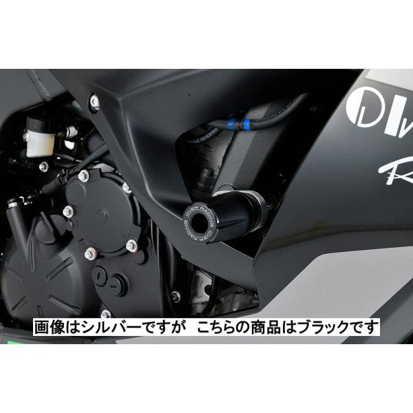 OVER オーヴァー フレームスライダー ブラック ZX-6R (24-)