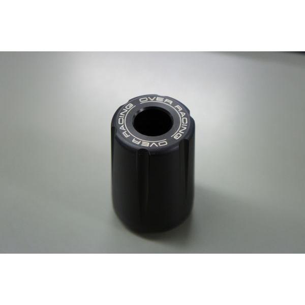 OVER オーヴァー リペア スライダー用POM樹脂 黒 φ35/43×60mm