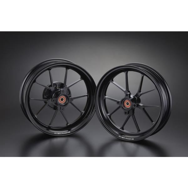 OVER オーヴァー スポーツホイール GP-TEN ブラック 2.70-12/3.50-12 セッ...