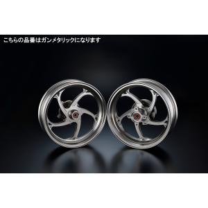 OVER オーヴァー スポーツホイール GP-V ガンメタ 2.70-12/3.50-12 セット MONKEY125 ABSモデル用(18-20)(21-)｜motoism