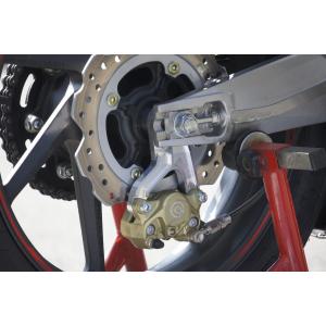 OVER オーヴァー リアキャリパーサポート ブレンボ2P(カニ)用 シルバー CBR250RR(17-19)｜motoism