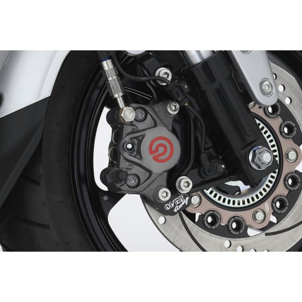 OVER オーヴァー フロントキャリパーサポート ブレンボ2P(カニ) SUNSTARコラボディスク...