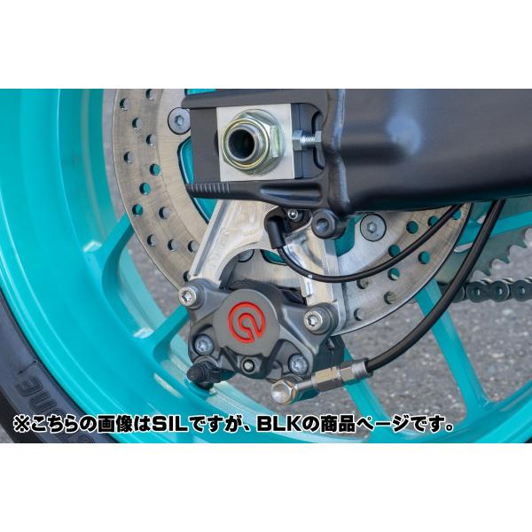 OVER オーヴァー リアキャリパーサポート ブレンボ2P用 DOWN ブラック MT-09(21-...