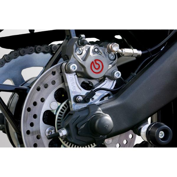 OVER オーヴァー リアキャリパーサポート ブレンボ2P/カニ用 シルバー  ZX-25R/SE(...