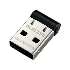 エレコム Bluetooth USBアダプタ/PC用/超小型/Ver4.0/Class2/forWin10/ブラック LBT-UAN05C2/N｜motoji-store