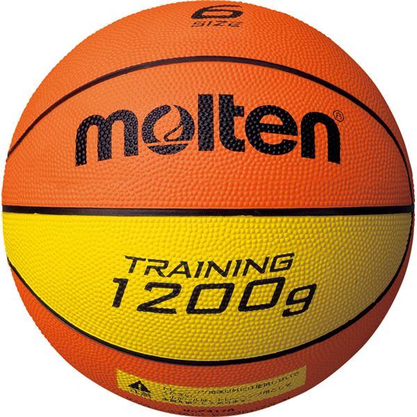 〔モルテン Molten〕 トレーニング用 バスケットボール 〔6号球〕 約1200g ゴム製 91...