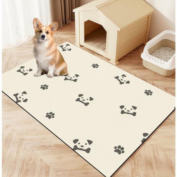 ペットマット PVC 防水 ペット用 防水シート 床保護マット ズレにくい 犬用マット 洗える 拭け...