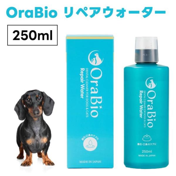 OraBio オーラバイオ リペアウォーター250ml マウスウォッシュ 犬 猫 歯石 口臭 歯垢
