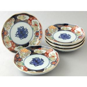 有田焼 古伊万里桜 酒器揃 (徳利×1、盃×5)（木箱入り） : 有田焼や 心