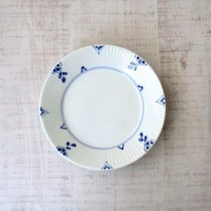 伊万里焼 染付 波千鳥 富士形 手塩皿 豆皿 小皿 お皿 珍味入 薬味入