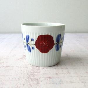 有田焼 染付 古伊万里 花唐草 蕎麦猪口 そば猪口 つゆ入れ 小鉢 湯呑