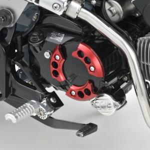 SP武川 タケガワ 02-01-0266 R.クランクケースカバープロテクター レッド GROM モンキー125 DAX125 スーパーカブC125｜motokichi